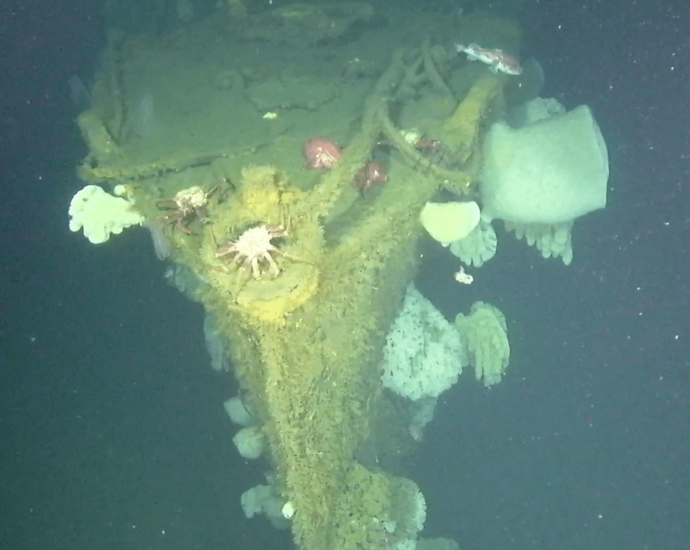‘Ghost Ship of the Pacific’ rediscovered with underwater drones
