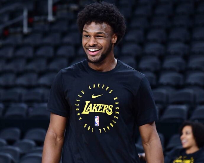 Photo: Lakers’ Bronny James, Girlfriend Parker Whitfield Publicize Relationship on IG