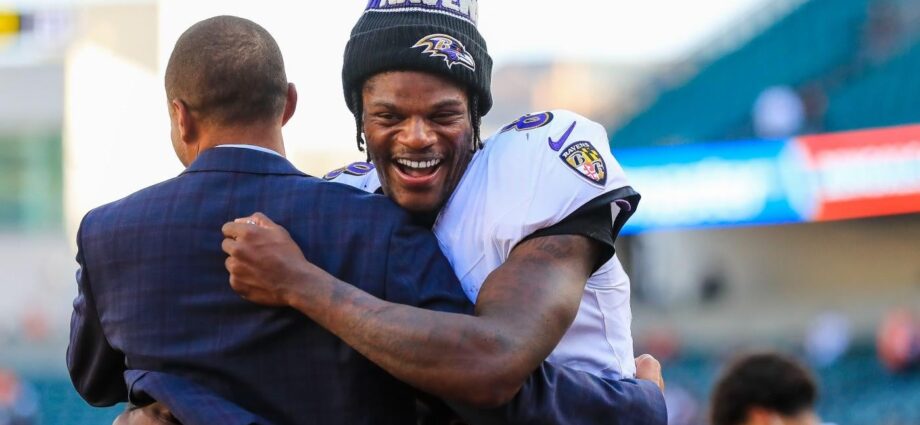 Derrick Henry makes MVP case for Lamar Jackson; Ravens QB ‘ticked off’ after OT fumble in win over Bengals