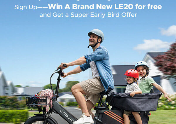 ENGWE Unveils 350 km Super Range and exclusive fast charging Cargo E-bike – LE20!