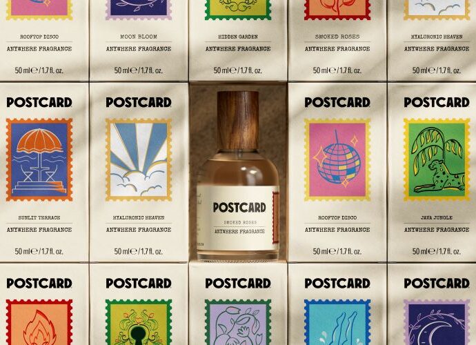 Robot Food’s identity for beauty brand Postcard invites us to slow down