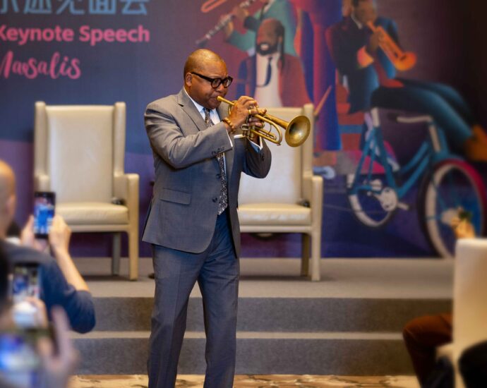 Beijing Music Festival Hosts Jazz Musician Wynton Marsalis