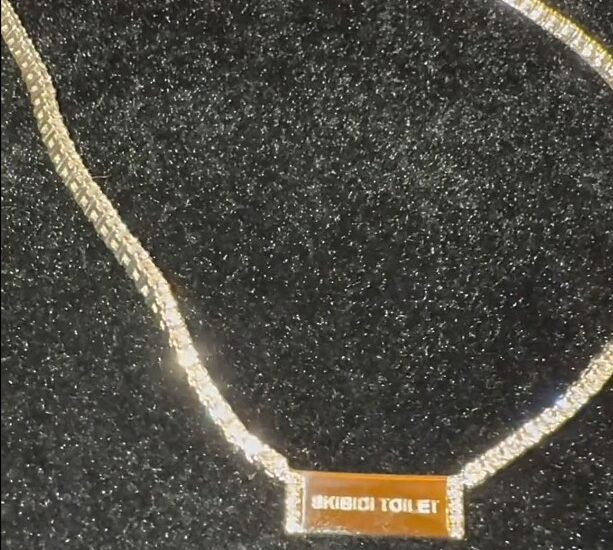 Kim Kardashian’s questionably engraved necklace from daughter North West likely cost a whopping $20K