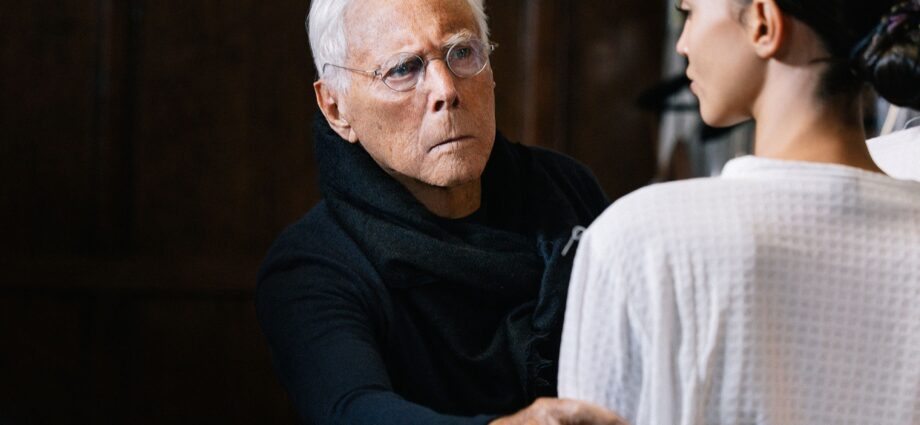 Step Into Giorgio Armani’s Stylish Shoes On a Whirlwind Trip to NYC