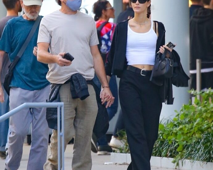 Leonardo DiCaprio and girlfriend, Vittoria Ceretti, show rare PDA after he was seen ‘dancing very closely’ with Teyana Taylor