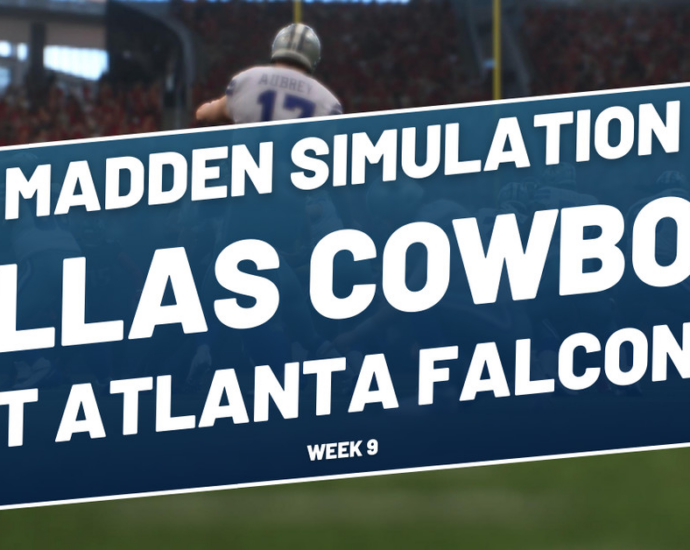 Dallas Cowboys predicted to beat Atlanta Falcons on game-winning field goal according to Madden
