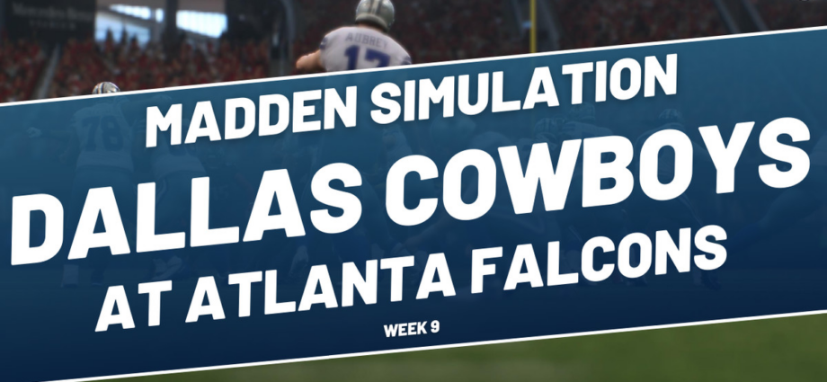 Dallas Cowboys predicted to beat Atlanta Falcons on game-winning field goal according to Madden