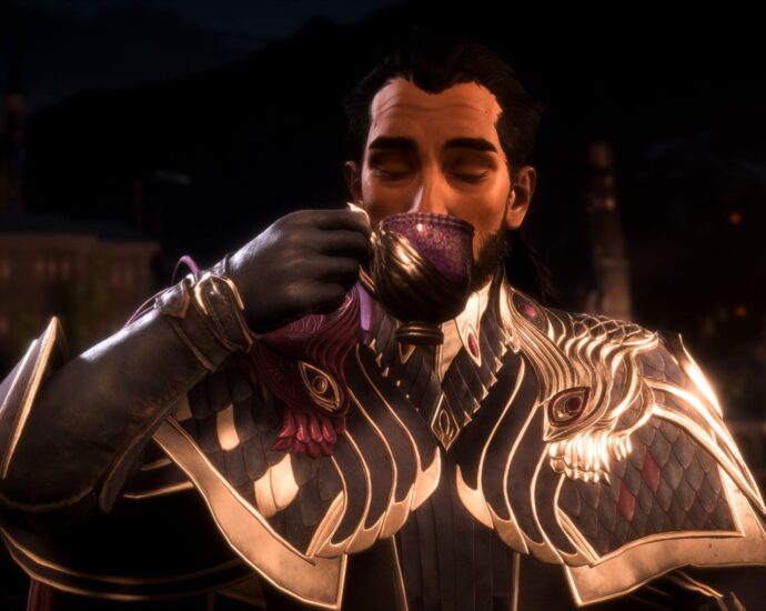 I am deeply enamoured by Dragon Age: The Veilguard’s intricate and ridiculous fashion design