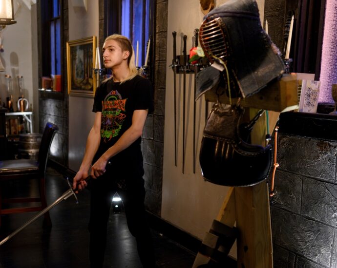 You can sword-fight at this club. But no politics allowed…