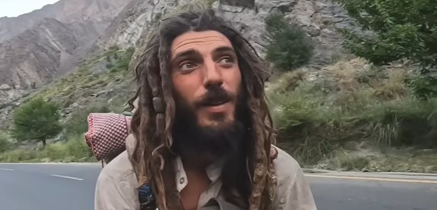 Former Motorycle Racing Star Has Been Traveling the World Barefoot for Six Years