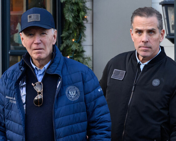 President Biden pardons his son Hunter Biden, reversing course as term nears end