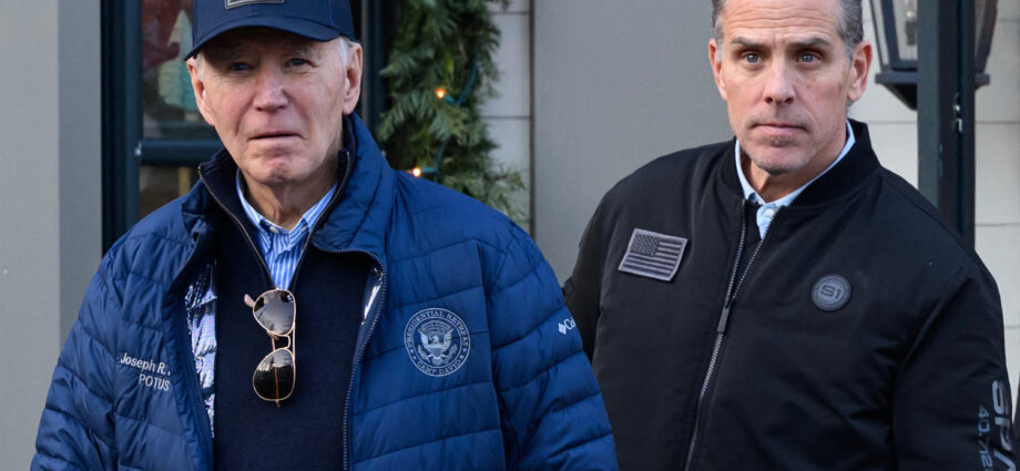 President Biden pardons his son Hunter Biden, reversing course as term nears end