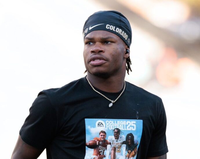 Whew! Travis Hunter Claps Back At “Haters” Telling Him To Drop His Fiancée Leanna Lenee (VIDEOS)