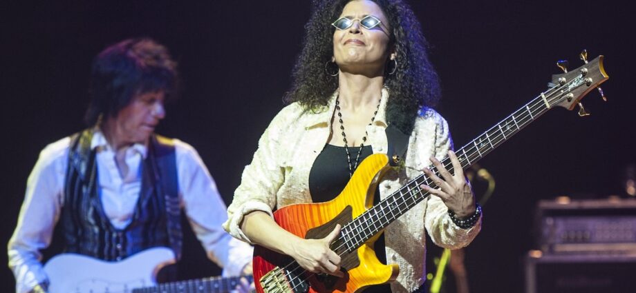 “They’re both amazing guitarists, but Jeff Beck let you take liberties”: Rhonda Smith had been on call with Prince for more than a decade when she told the Purple One she was busy with Jeff Beck