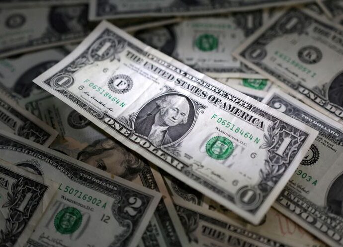 Dollar stands tall in 2024, propped up by cautious Fed, Trump trade