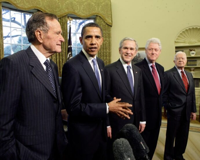 In the presidents’ club, Carter was the odd man out