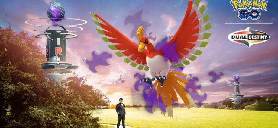 Pokémon Go sees the return of Team Go Rocket for Fashion Week and Ho-Oh’s Shadow Raid Day