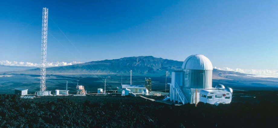 Air monitoring station records biggest ever jump in atmospheric CO2