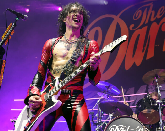 “Friends texted me saying, ‘I wish Taylor Swift would dance to my music.’ I’m like, ‘Put a good song out and she actually might!’” Justin Hawkins on the Darkness going viral, the return of virtuosic playing – and why he finally switched fr