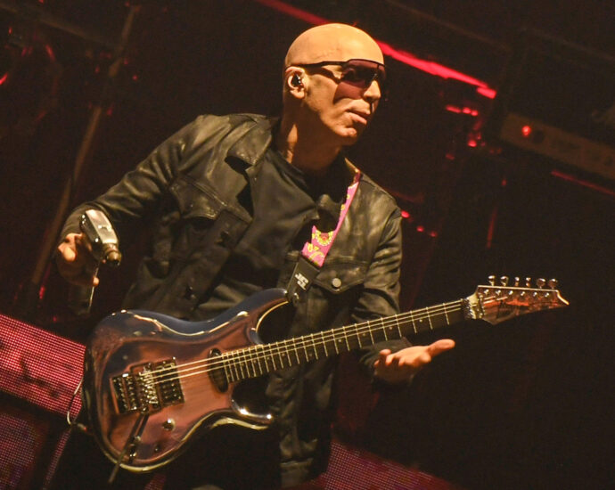 “After a minute, I realize I can’t see the fretboard, I can’t breathe and it’s suddenly 120 degrees in my head”: That time Joe Satriani took a Surfing With the Alien encore a little too far