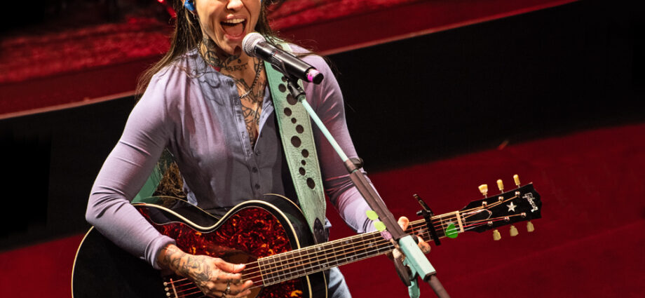 Morgan Wade performed at the Moore Theater on February 15, 2025