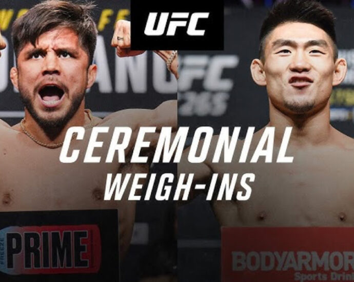 UFC Seattle Ceremonial Weigh-In Video