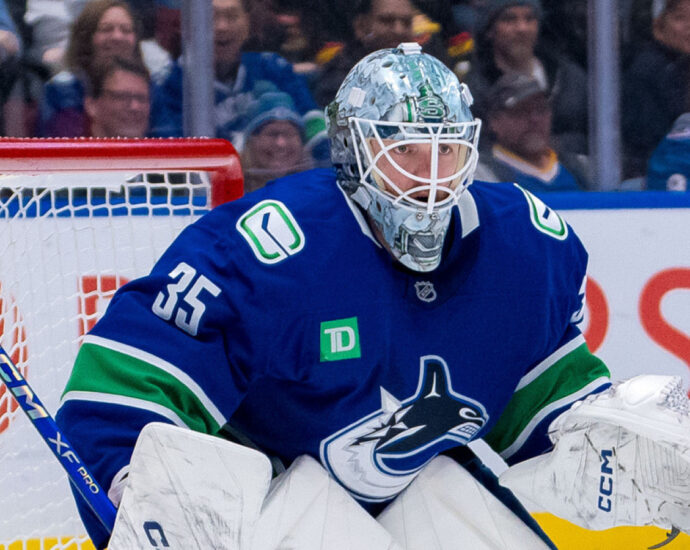 Canucks place goaltender Thatcher Demko on IR, recall young D-man