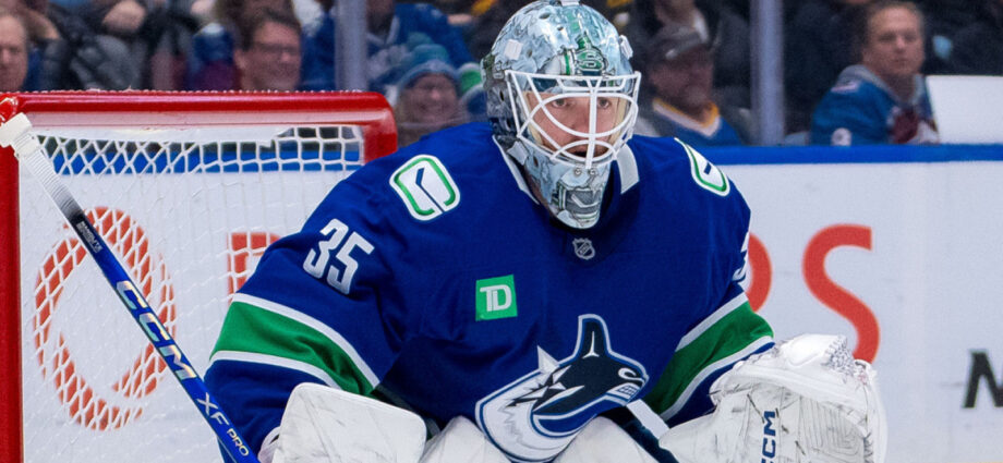 Canucks place goaltender Thatcher Demko on IR, recall young D-man