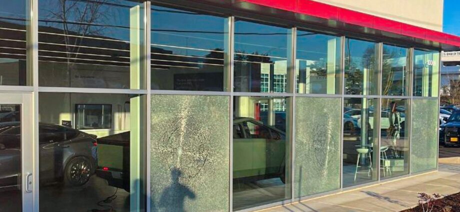 Tesla facilities face wave of attacks as Elon Musk delves into politics