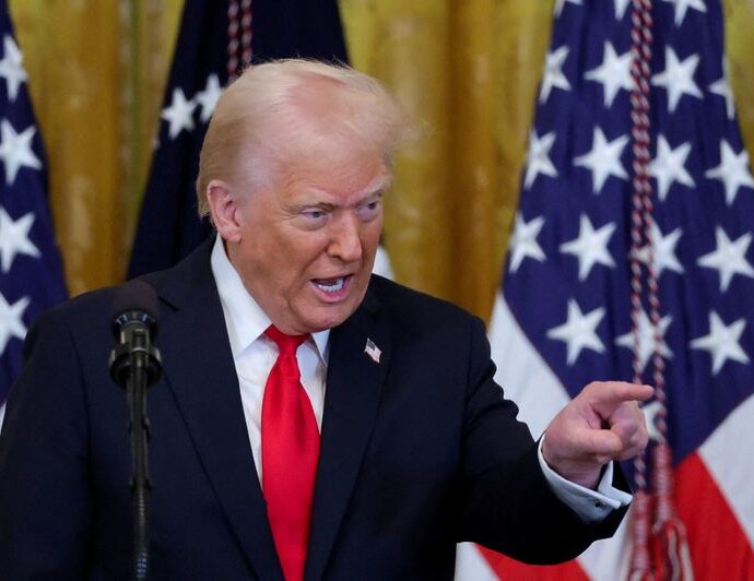 Trading Day: ‘Tariff Man’ flexes muscles, markets cower