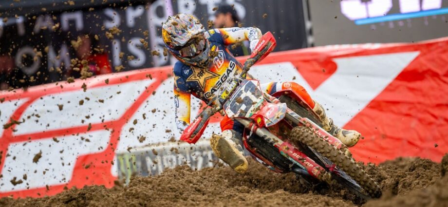 GasGas: Justin Barcia Out for Remainder of SX Due to Knee Injury