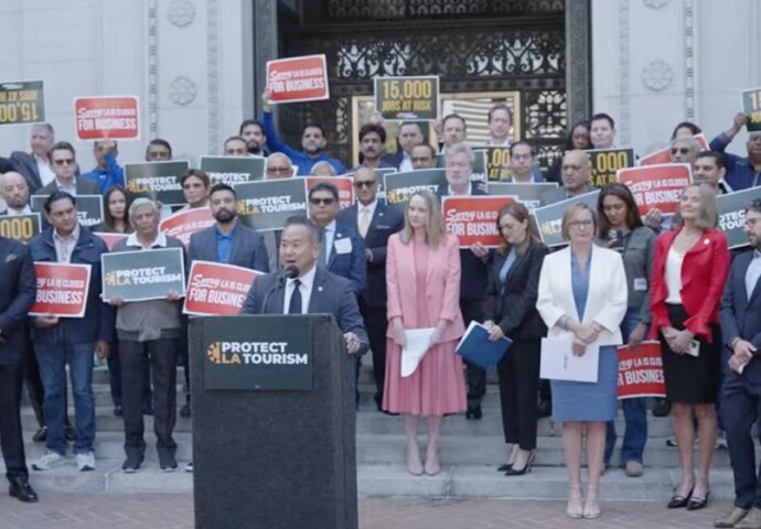LA Tourism Industry Calls on City Council to Reject Labor Ordinance and Support Industry’s Recovery at City Hall Press Conference