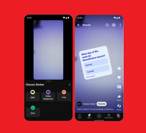 YouTube Expands Voice Replies, Adds Shorts Quiz Sticker