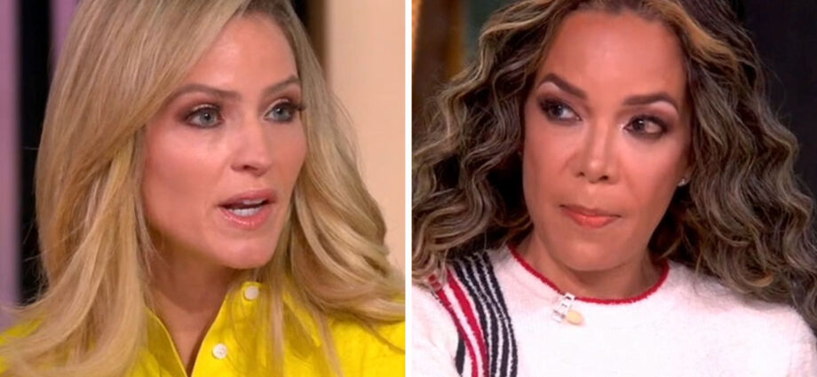 Sara Haines Calls Out Sunny Hostin’s “Narrow View” On Politics After Hostin Says Independent Voters Don’t Make Sense Under Trump Era