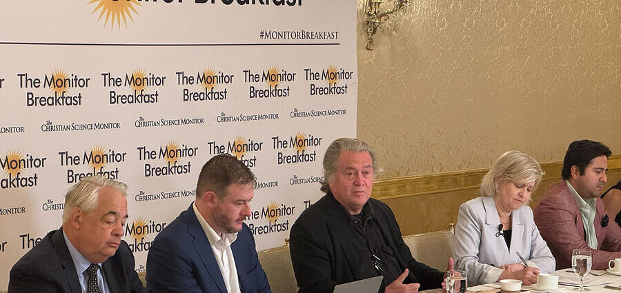 As Trump weighs bombing Iran, Steve Bannon has his ear