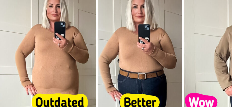 A Woman Shows Small Tweaks to Dodge Common Fashion Mistakes