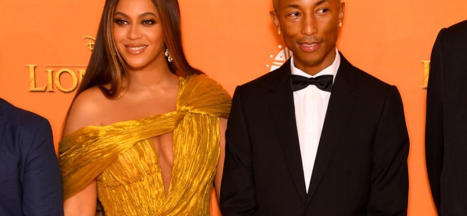 Pharrell Gifts Beyoncé a Louis Vuitton Handbag Straight Off Fashion Show Runway