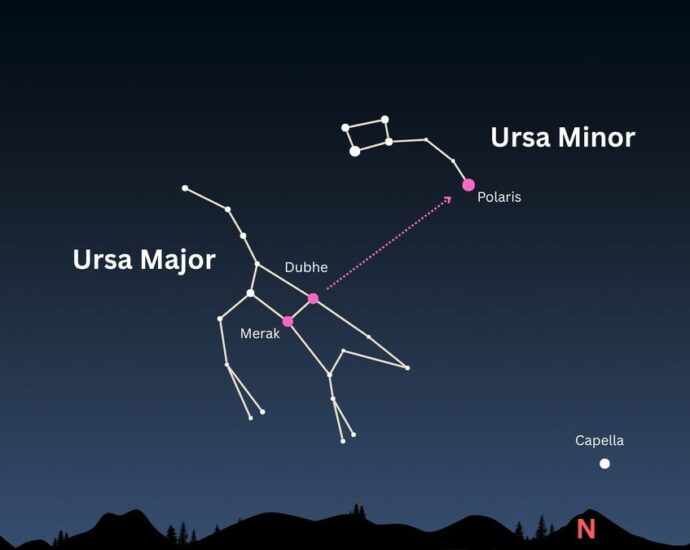 Look for the ‘Other Dipper’ this summer: How to find Ursa Minor, the Little Bear with a little help from the North Star