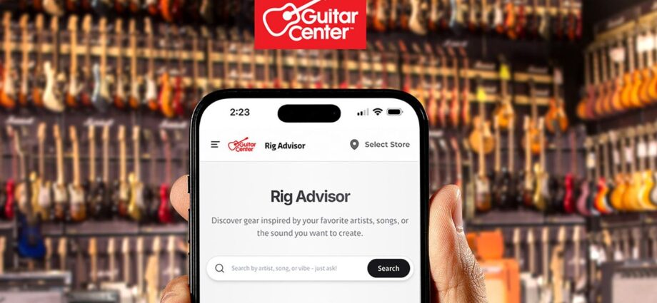 “Like having a professional gear consultant in the palm of your hand”: Guitar Center introduces Rig Advisor, the guitar world’s first-ever AI shopping assistant