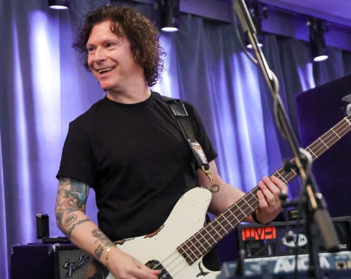 “With Mammoth, I play an EVH prototype built by Chip Ellis at the Fender Custom Shop. Only 2 exist!” Bassist Ronnie Ficarro on taking Wolfgang Van Halen’s studio sound to the stage