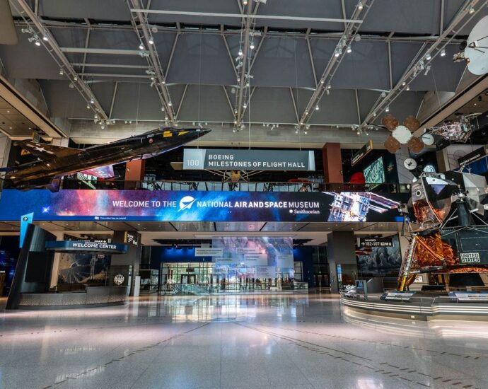 Smithsonian National Air and Space Museum reopens 5 renovated galleries starring SpaceX rocket parts, a 3D-printed Mars habitat and more