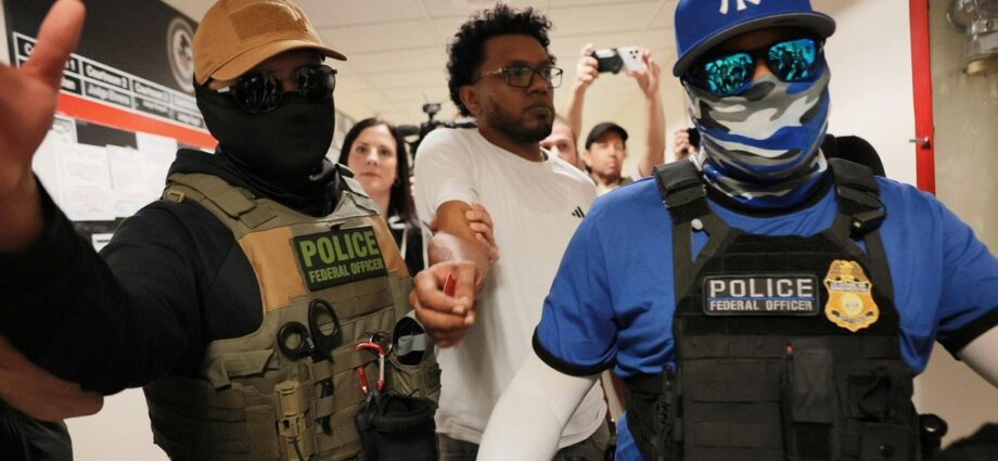 These are the states with the most ICE arrests during Trump’s 2nd term so far