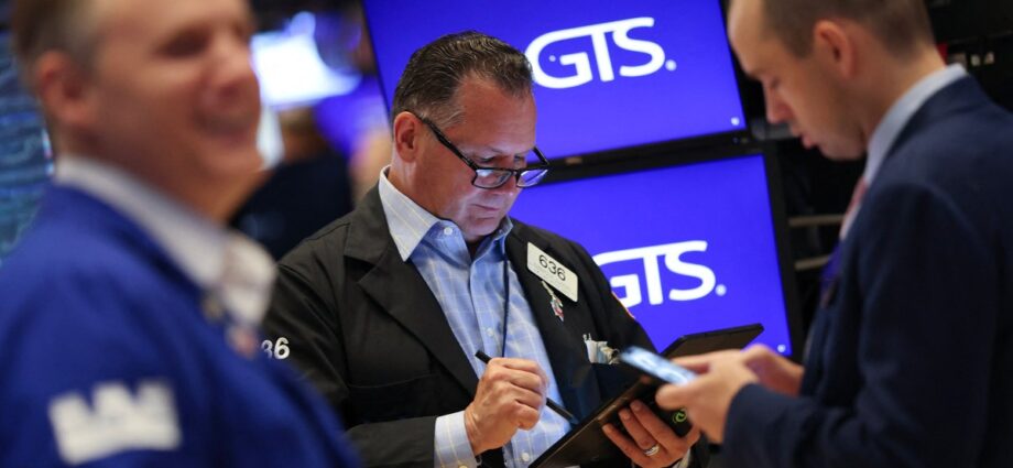 Dow jumps more than 300 points, S&P 500 sets new record after strong June jobs report