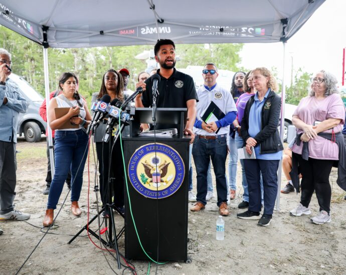 Florida Elected Officials Finally Get Into “Alligator Alcatraz.” Democrats Describe Conditions as “Vile.”