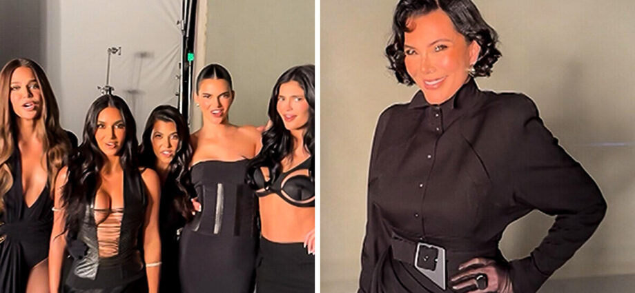 The Kardashian-Jenner Sisters and Mom Kris Jenner Reunite for a Stunning Photoshoot