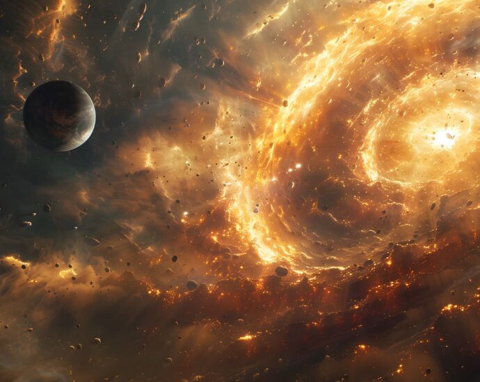 For the first time, AI observed a star that explodes during its encounter with a black hole