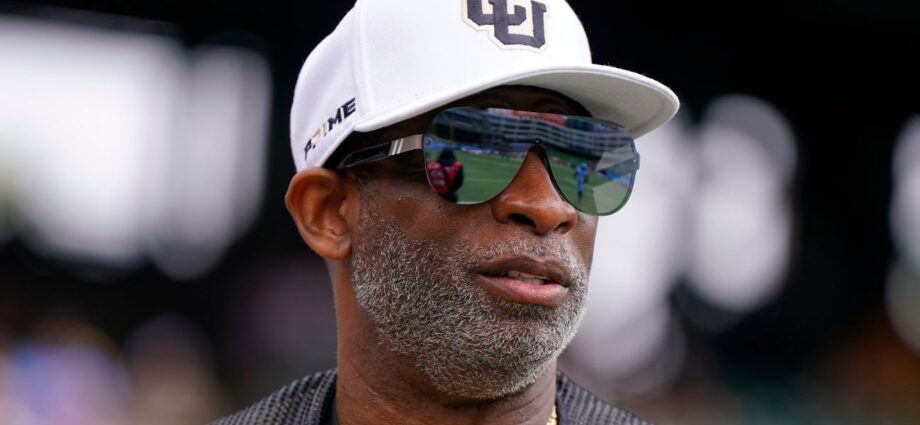 Buffs put bathroom on sideline for Coach Prime