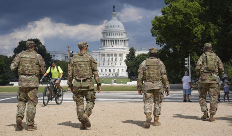 Labor Day and Catholic teaching esteem a better kind of politics. Militarizing our cities isn’t it.