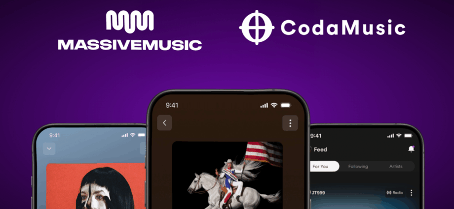 Coda Debuts: MassiveMusic Powers Artist-First Streaming with Fairer Royalty Model