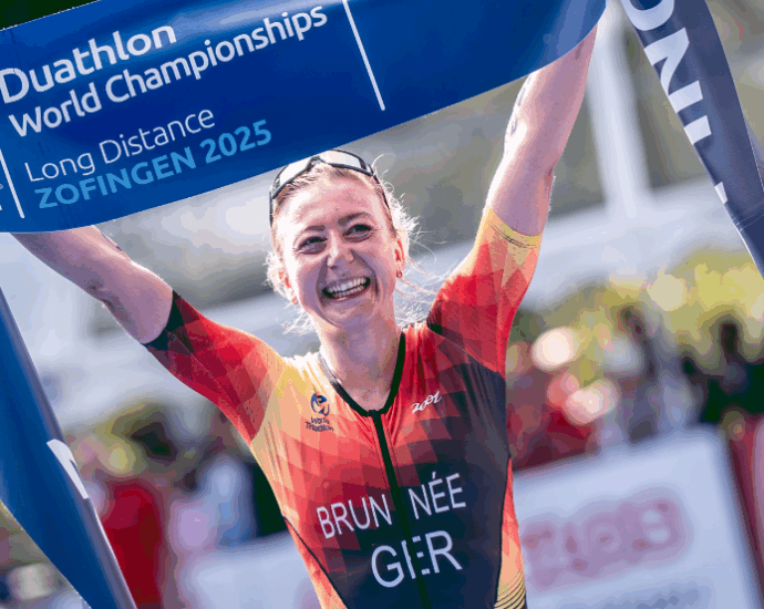 Domanico and Brunnée crowned Long Distance Duathlon World Champions at Powerman Zofingen 2025